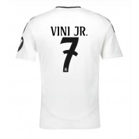 Fotbalové Dres Real Madrid Vinicius Junior #7 Domácí 2024-25 Krátký Rukáv